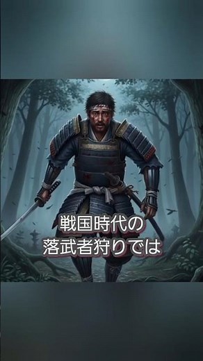 落ち武者狩り #歴史 #雑学 #戦国時代