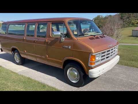 1986 Dodge Ram 350 Van with only 64,000 miles, walk around video!