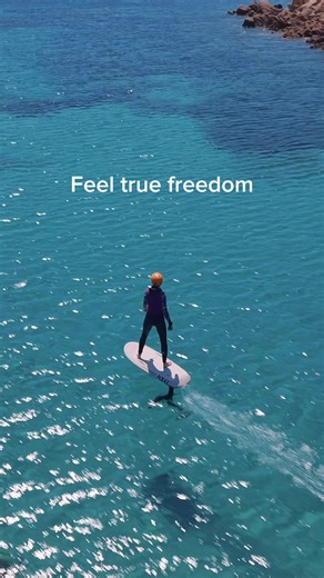 100% Freedom, 100 % feeling #efoilriders #efoiling #summer #vacation #efoillife
