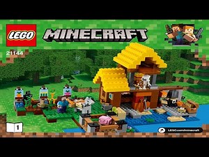 LEGO Instructions - Minecraft - 21144 - The Farm Cottage (Book 1)