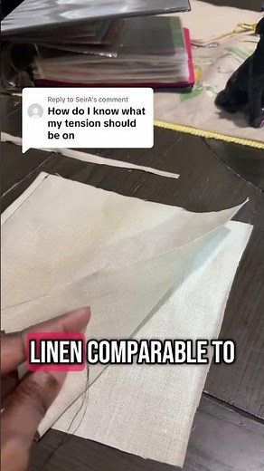 Adjusting the tension on my Singer sewing machine