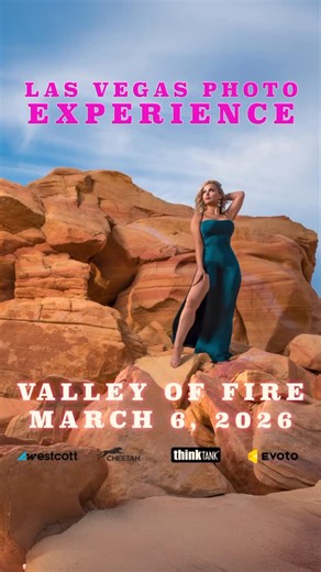 Panoptic Photography Workshops and Events | The 8th Annual Valley of Fire Photo Experience If you’re already in Vegas for WPPI, this is the don’t-miss event of the year for portrait... | Instagram