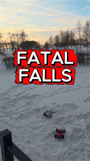 FATAL FALLS 🤕 #rc #arrma #bashing #rccar #skatepark