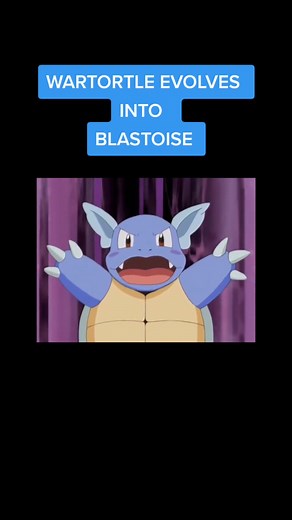 Wartortle Evolves into Blastoise: A Pokémon Journey