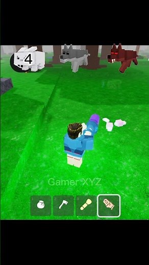 I Killed Mobs for Rare Plant Drops! in ''99 night in the forest "🌱🔥