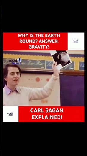 WHY IS THE EARTH ROUND? ANSWER:GRAVITY! #gravity #cosmos