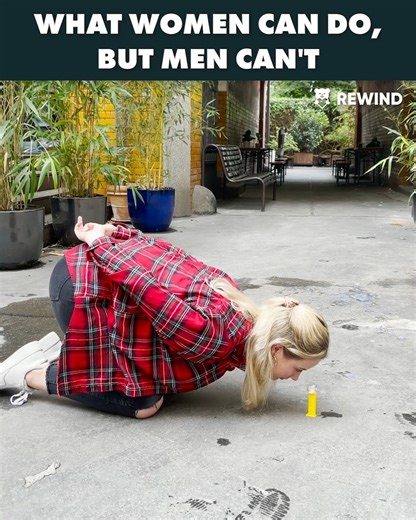 18K views · 66 reactions | Crazy Challenge: What Women Can Do, But Men Can't | Rewind | Facebook