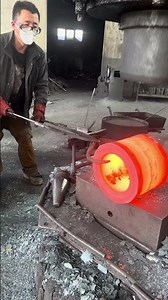 Inside the forging factory Ultra-high rotary forging technology #forge #forging #machine #swaging