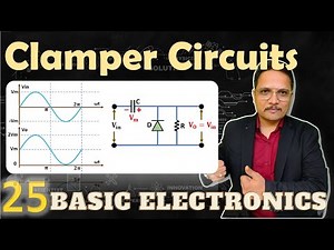 Clamper Circuits (Basics, Working and Waveforms) Explained | Positive Clamper and Negative Clamper Video Lecture | Crash Course for GATE Instrumentation Engineering