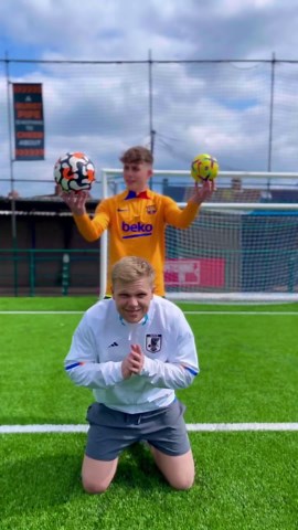 Insane accuracy soccer challenge