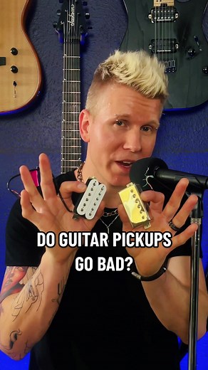 Guitar pickups CAN go bad! It doesn’t happen often, but it HAS happened to me. Might be a chance to try something new 🤔 🎸 #guitarpickups #guitartips #guitargear #guitarlesson #guitars