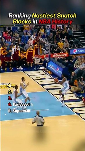 Ranking Best NBA Snatch Blocks