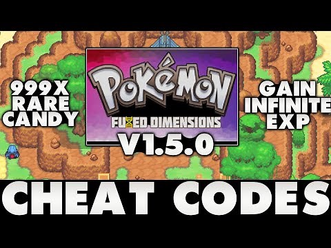 Pokemon Fused Dimensions Cheat Codes 2021! (Part 1)