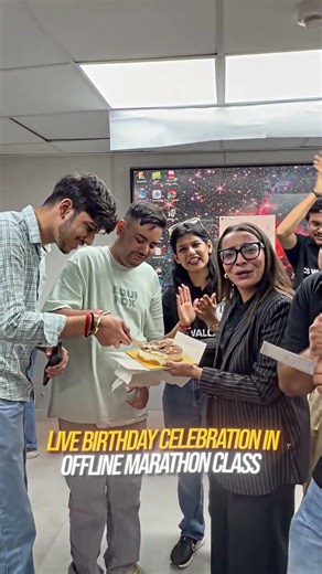 Birthday Celebration in Classroom #pw #shorts #companysecretary #cspreparation #explore