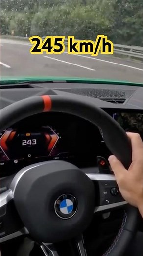 NEW BMW M135 at 245 km/h
