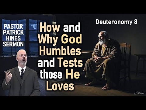 How and Why God Humbles and Tests those He Loves - Pastor Patrick Hines Sermon (Deuteronomy 8)