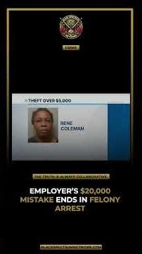 Woman Gets Nearly 20K in Overtime and Ends Up Facing a Felony #shorts