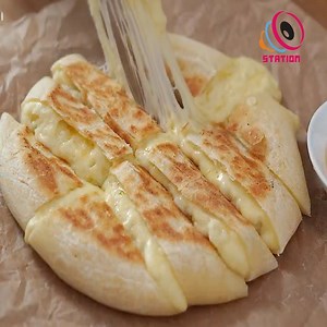 130K views · 1.5K reactions | Make delicious bread with a frying pan, Potato cheese bread | Art idea | Facebook