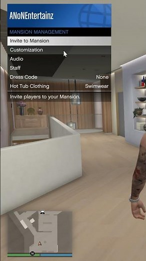 How to turn off music in the mansion