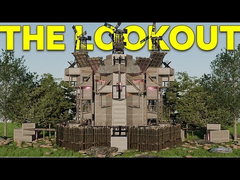 The LOOKOUT | The BEST Quad OPENCORE Base | RUST Base Design