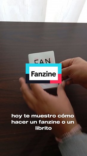 Cómo hacer un fanzine o un librito con una hoja y una tijera