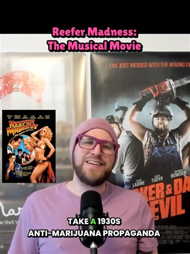 Campy Satirical Musical: Reefer Madness: The Movie Musical (2005) A tongue-in-cheek reimagining of the infamous anti-marijuana propaganda film, turned into a wildly exaggerated stage-style musical. This spoiler-light review highlights the outrageous songs, sharp satire, and how it gleefully skewers moral panic while fully embracing its over-the-top theatrical charm. #rosecoloredfilmreviews #movies #movierecommendation #reefermadness #moviemusical