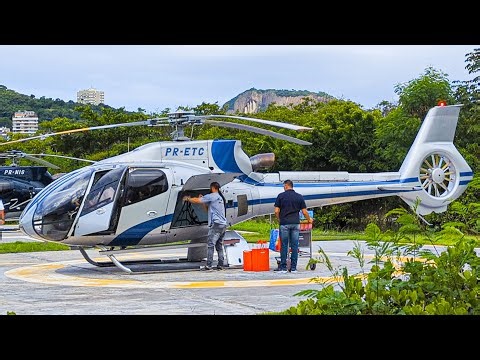 AIRBUS H130 START-UP & TAKEOFF