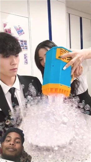 bubbles machine#trending #sorts #viral 😂😀🥶