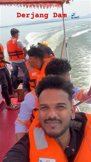 Day spent at Derjang Dam 🌊 | #dam #reservoir #boating