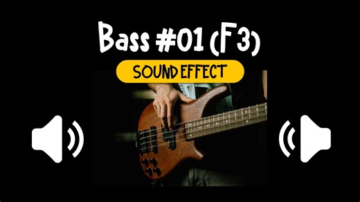 低音 #01 (F3) 乐器 音效