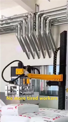 Stop Manual Bag Dumping, Start Automating 😎 #robotics #depalletizing #palletizing #automation