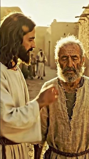 He was blind… until Jesus did this 👁️😱 #Jesus #Miracle #Faith #God