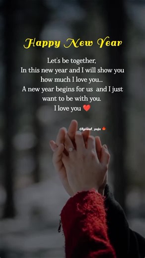 Puja | Happy new year my love ❤ #reels #newyear #happynewyears #quoteoftheday #fbreels2025ツ #fbreelsfypシ゚viralvideo #lyrical_puja | Instagram