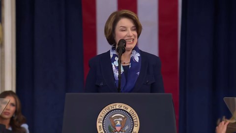 FULL SPEECH: Sen. Amy Klobuchar speaks at Donald Trump's inauguration as 47th president