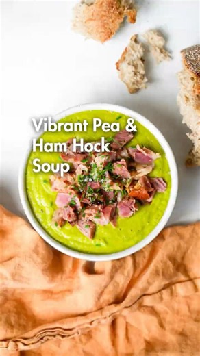 Pea & Ham Hock Soup | Easy Winter Soup Recipe