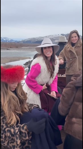 Courtney Sixx on Instagram: "So grateful for incredible girlfriends and days like this. What a magical time celebrating our girl Lindsay — horses, a sleigh ride, hot cocoa, and God’s gorgeous country. Truly the best. @lindsaymloughlin"