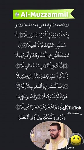 Surah Al-Muzzammil Recitation