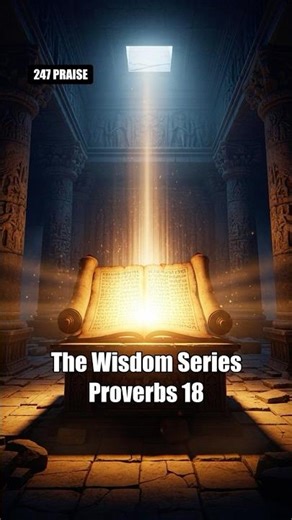 The Wisdom Series Proverbs 18 #dailyBibleVerses