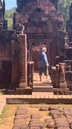 #archaeology Banteay Srei The Jewel of Angkor Often called the pink temple or the citadel of women, Banteay Srei is a small sanctuary carved with breathtaking precision—so delicate it feels more like lace than stone. Its rosy sandstone glows softly in the sun, revealing scenes of gods, guardians, and celestial dancers etched with an artistry unmatched anywhere else in Angkor. Walking through Banteay Srei feels like entering a private conversation between the divine and the devoted. Every lintel,