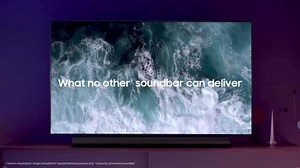 Don’t settle for sound from just the TV or the soundbar. Get the best of both with the Q-Series Soundbar. It syncs perfectly with your Samsung TV to deliver Q-Symphony – a rich and powerful sound! Don’t have a Q-Series Soundbar yet? Buy it now: http://spr.ly/6181MQk9T. #Samsung | Samsung