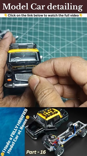 Model Car detailing.#shorts #diy #howto #automobile