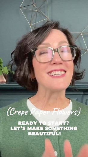 Learn to create stunning crepe paper flowers that last forever!...