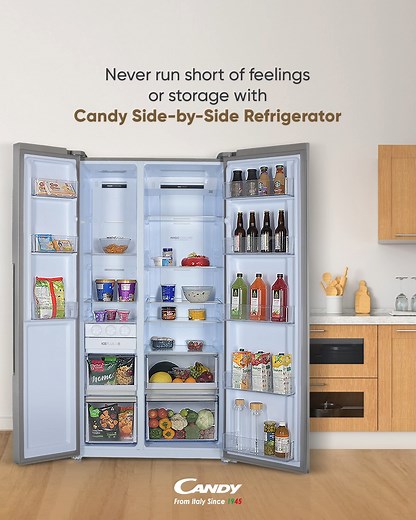 11 reactions | Relationships mean adjustment, and Candy Refrigerators do it just right with adjustable shelves so that we fit in almost everything, your feelings, groceries & more. ❤️ #Candy #CandyAppliances #CandyonFlipkart #Refrigerator #CandyRefrigerator | Candy India | Facebook