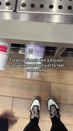 obsessed with this drink🩵🥤#sheetz #conveniencestore #gasstation #fyp | Korean Convenience Store