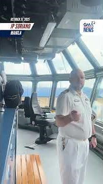 New Zealand’s largest navy logistics ship docks in Manila for a goodwill visit | GMA Integrated News