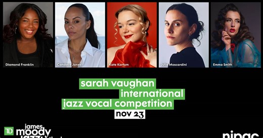 Meet the finalists of the 2025 Sarah Vaughan International Jazz Vocal Competition