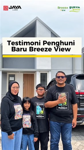 SURYA BREEZE on Instagram: "✨ Momen yang ditunggu akhirnya tiba! 🔑 Bukan sekadar serah terima unit, tapi awal cerita baru di Cluster Breeze View 🌿 Dari mimpi jadi nyata, dari kunci ke rumah, siap diisi tawa, doa, dan kenangan indah bersama keluarga 🥰🥰 Selamat datang di rumah baru Selamat datang di Breeze View by Jayaland 🏡✨ More info : JAYALAND 📍Taman Gerbang Utama Kav 9, Puri Surya Jaya, Sidoarjo 🏠Show Unit Open Everyday 9AM-5PM 📱085122996463 or DM @breeze_harmoni #SerahTerimaUnit #Bree