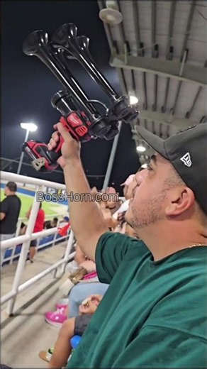 Boss Train Horn for Milwaukee® Battery - 150DB Stadium Sound