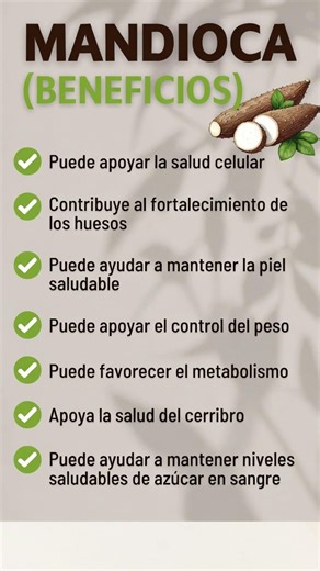 Beneficios Sorprendentes de la Mandioca