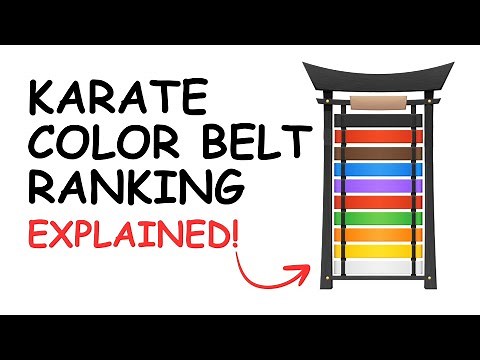 Karate BELT Ranking System Explained In 8 Minutes